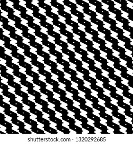 Diagonal zigzag lines, rhombuses background. Triangular waves, lozenges ornament. Digital paper, textile print, web design. Seamless pattern. Jagged stripes, diamonds motif