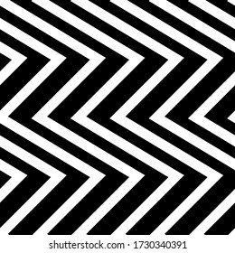 Diagonal Zigzag Lines Seamless Pattern Angled Stock Vector (Royalty ...