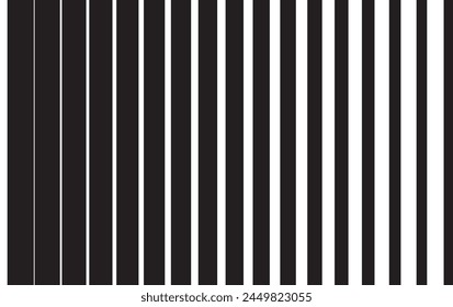 Diagonall lines pattern. Black lines on white background. Simple repeat ornament. Vector illustration.