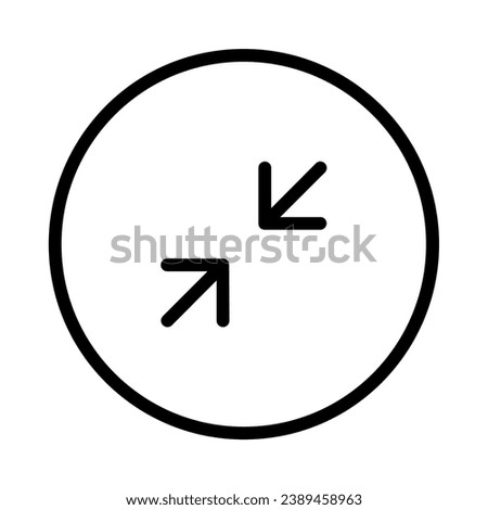  diagonally Button  directions shrink Icon 