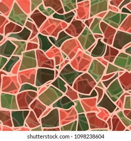 Diagonally drawn squares. Marble camouflage. Nutty pattern. Seamless. Editable.