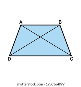 diagonals of trapezoid in math