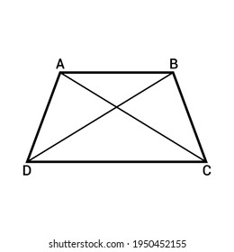 diagonals of trapezoid in math