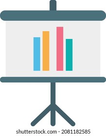 diagram board Isolated Vector icon which can easily modify or edit


