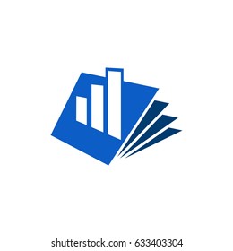 Diagram Book Logo Concept