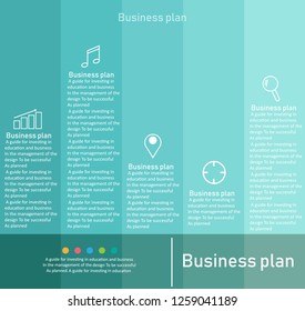 diagram Business and Education By Step 5 Stepsdesign  vector illustration