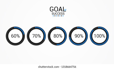 Diagram Business and Education By Step 5. Steps design. vector illustration.