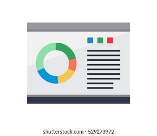 diagram card image vector icon logo symbol