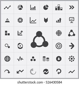diagram, chart icon. diagram icons universal set for web and mobile