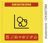 Diagram chart icon vector