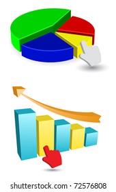 diagram with cursor hand