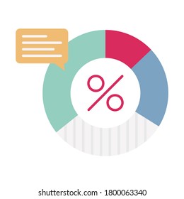 
Diagram flat vector icon which can easily modify or edit

