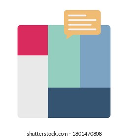 
Diagram flat vector icon which can easily modify or edit
