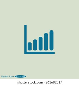 diagram, graph icon