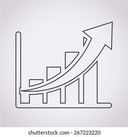 diagram graph icon