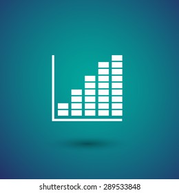 diagram, graph icon