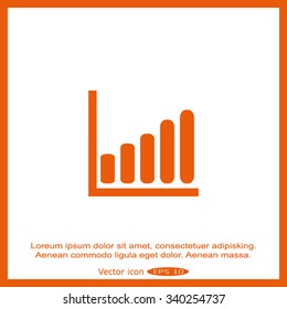 diagram, graph icon
