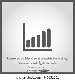 diagram, graph icon