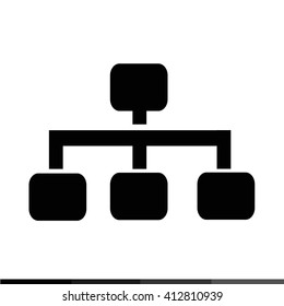 Diagram graph icon illustration design