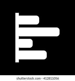 Diagram graph icon illustration design