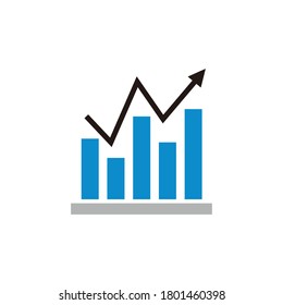 diagram & graphic icon vector symbol isolated illustration white background