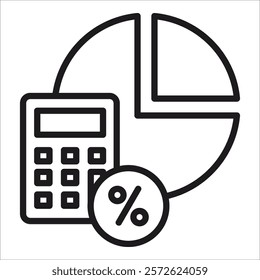 Diagram Icon Element For Design