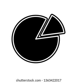diagram icon. Element of finance and chart for mobile concept and web apps icon. Glyph, flat icon for website design and development, app development