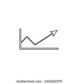 diagram icon. Element of web for mobile concept and web apps icon. Outline, thin line icon for website design and development, app development