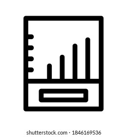 Diagram icon or logo isolated sign symbol vector illustration - high quality black style vector icons
