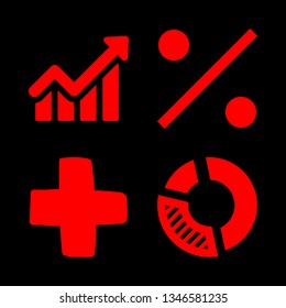 diagram icon set