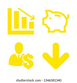 diagram icon set