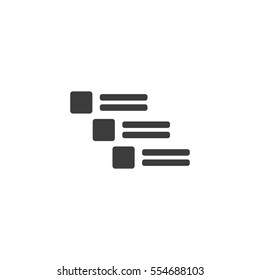 diagram icon. sign design