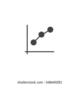 diagram icon. sign design