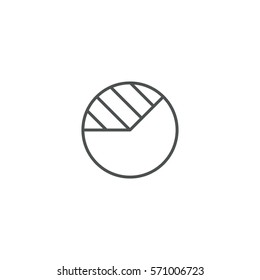 diagram icon. sign design