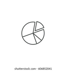 diagram icon. sign design