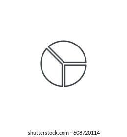 diagram icon. sign design