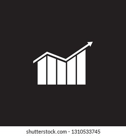 diagram icon. Simple element illustration. Business icons universal for web and mobile
