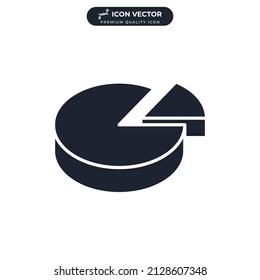 diagram icon symbol template for graphic and web design collection logo vector illustration