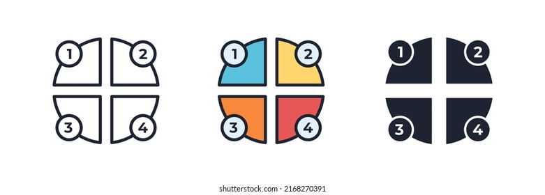 diagram icon symbol template for graphic and web design collection logo vector illustration