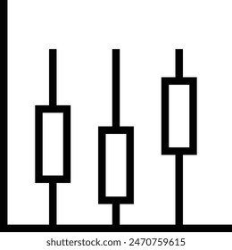 diagram icon. Thin linear style design isolated on white background
