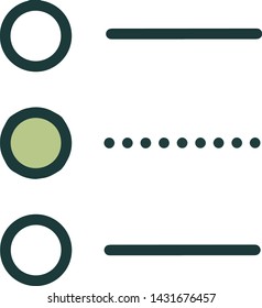 Diagram icon in trendy flat style isolated on white background. Diagram symbol. Vector illustration