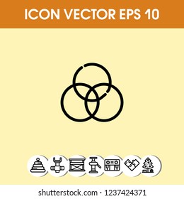 Diagram icon vector