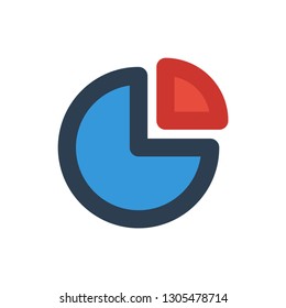 diagram icon vector