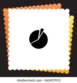 Diagram  icon. Vector design.