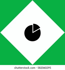 Diagram  icon Vector design.
