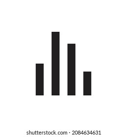 Diagram icon vector design with flat style.