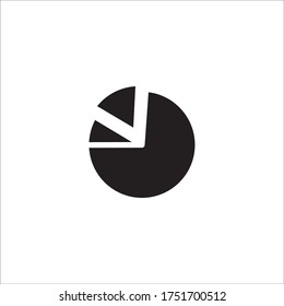 plantilla de diseño de vector de icono de diagrama