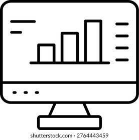 Diagram Icon Vector Element line icon design vector icons