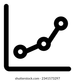 diagram up icon vector illustration asset element