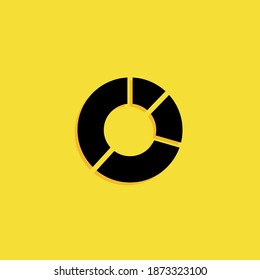 Diagramm Symbol. Vektorgrafik EPS10.